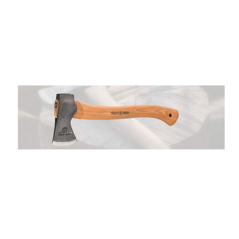 Hults Bruk H840702 Small All-Purpose Hatchet, 1 lb Head, 2-7/8 in Cutting Edge, Steel Head, Hickory Wood Handle